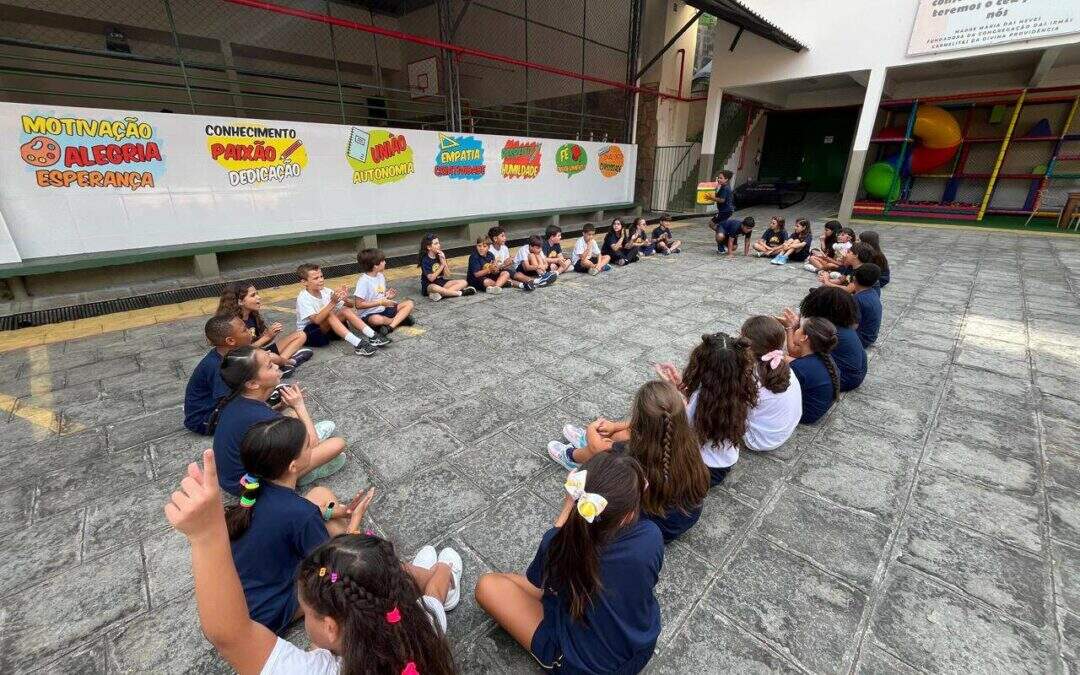 Assim iniciou o 4º ano da Tia Natalia…